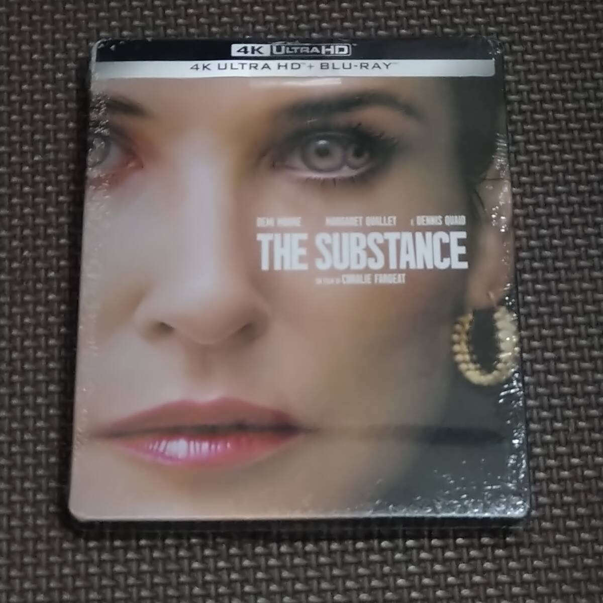 新品 サブスタンス スチールブック 4K ULTRA HD + Blu-ray 日本語収録なし