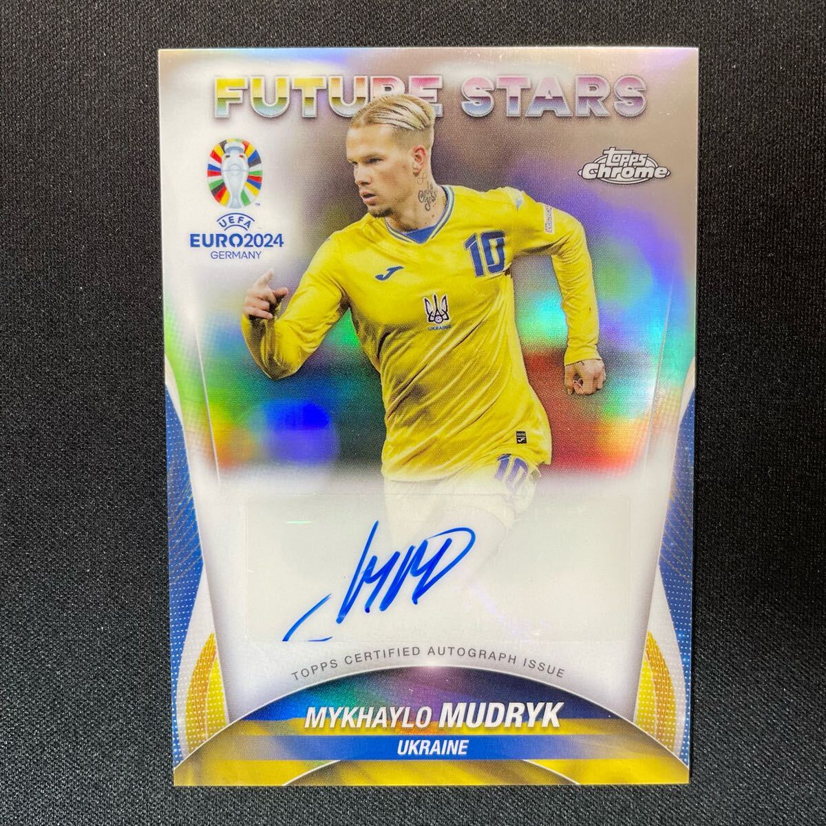 2022-23 Topps Finest UCC Mykhailo Mudryk (chelsea