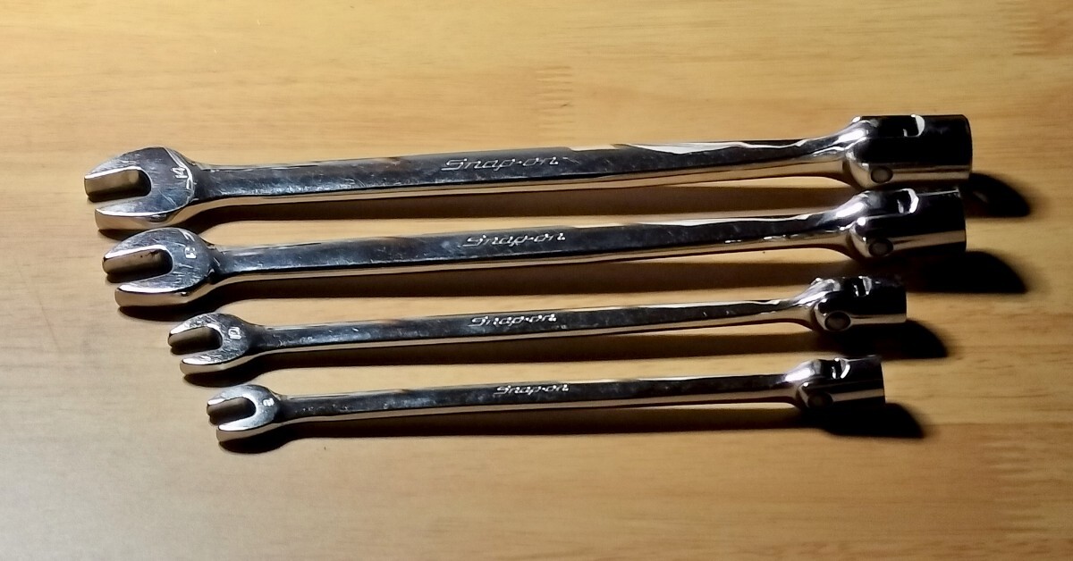 Snap-on スナップオン コンビネーションフレックスレンチ４本セット FHOM USA 中古