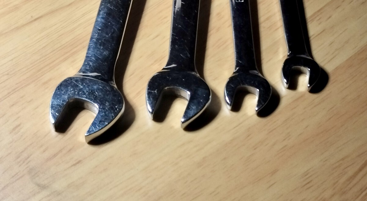 Snap-on スナップオン コンビネーションフレックスレンチ４本セット FHOM USA 中古