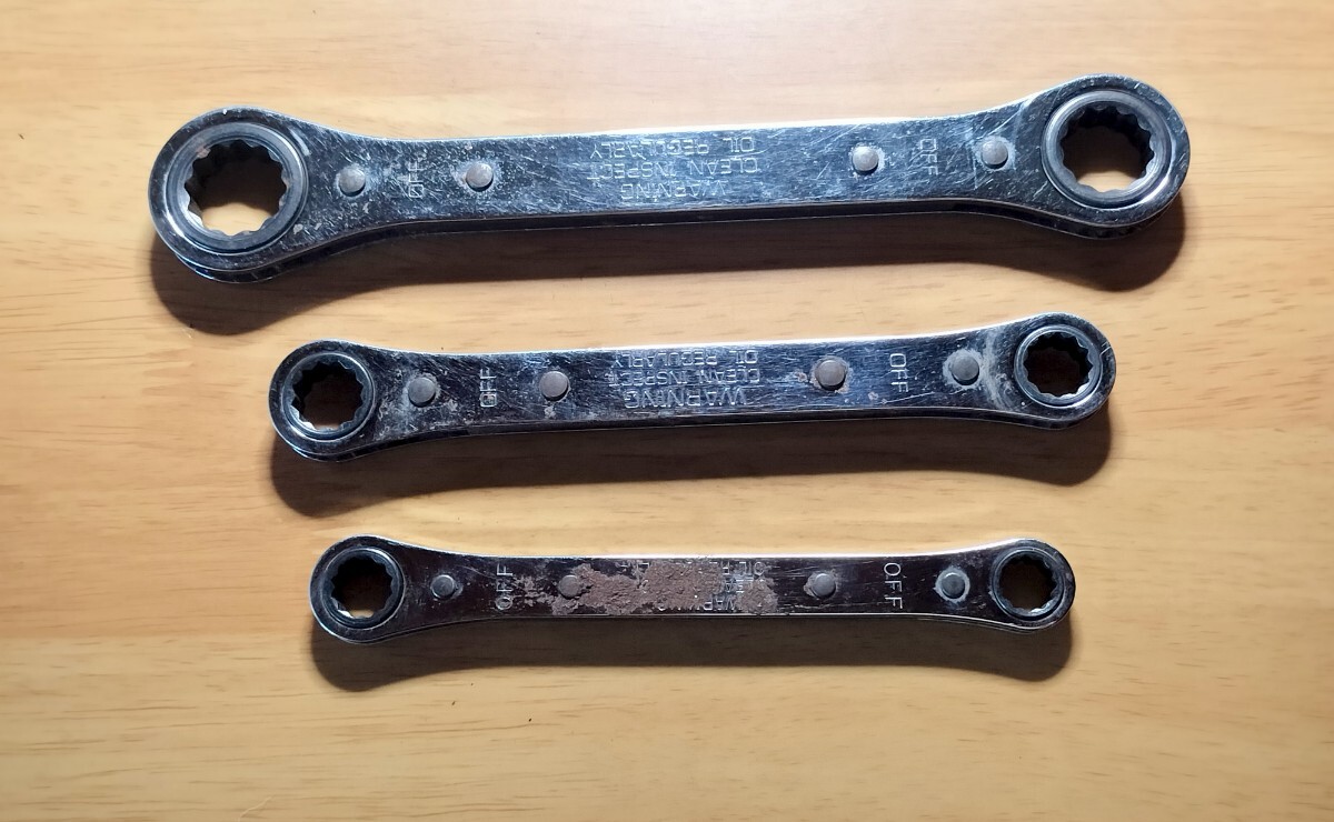 Snap-on Snap-on доска храповик очки ключ комплект 3шт.@USA Gear Wrench б/у 