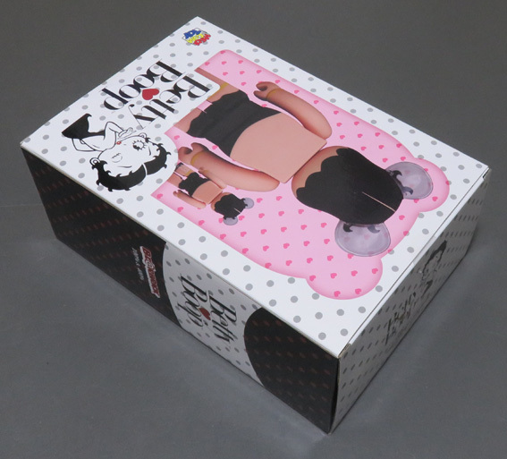 ベアブリック Betty Boop BLACK Ver. 100％ ＆ 400％ Medicom Betty Boop Black Ver. 100% 400% Bearbrick Figure Set
