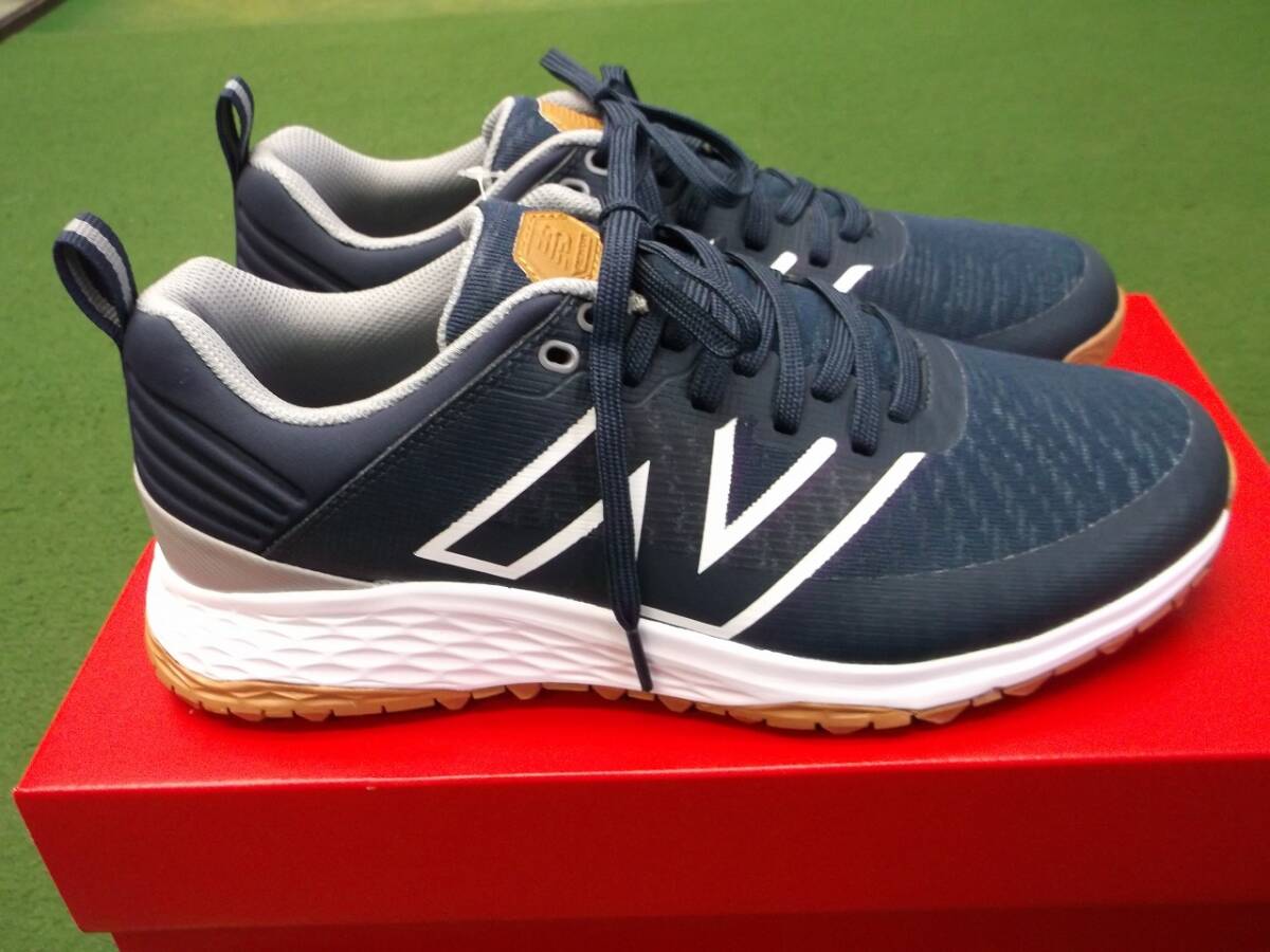 【税込】7446 新品 new balance フレッシュフォーム コンテンスト V2 MG406NV ワイズ:MEDIUM 27.5cm ニューバランス ゴルフシューズ 27.5cm