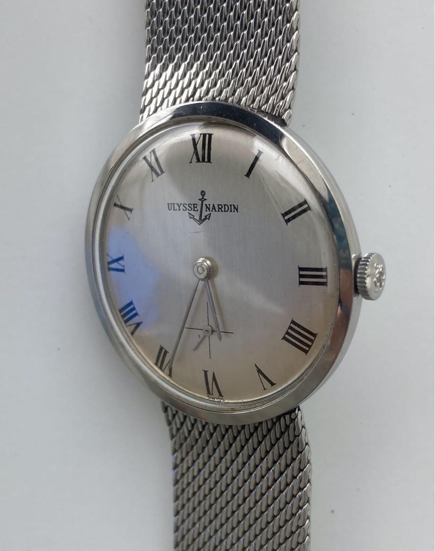 【ジャンク品】Ulysse Nardin 時計 スモールセコンド