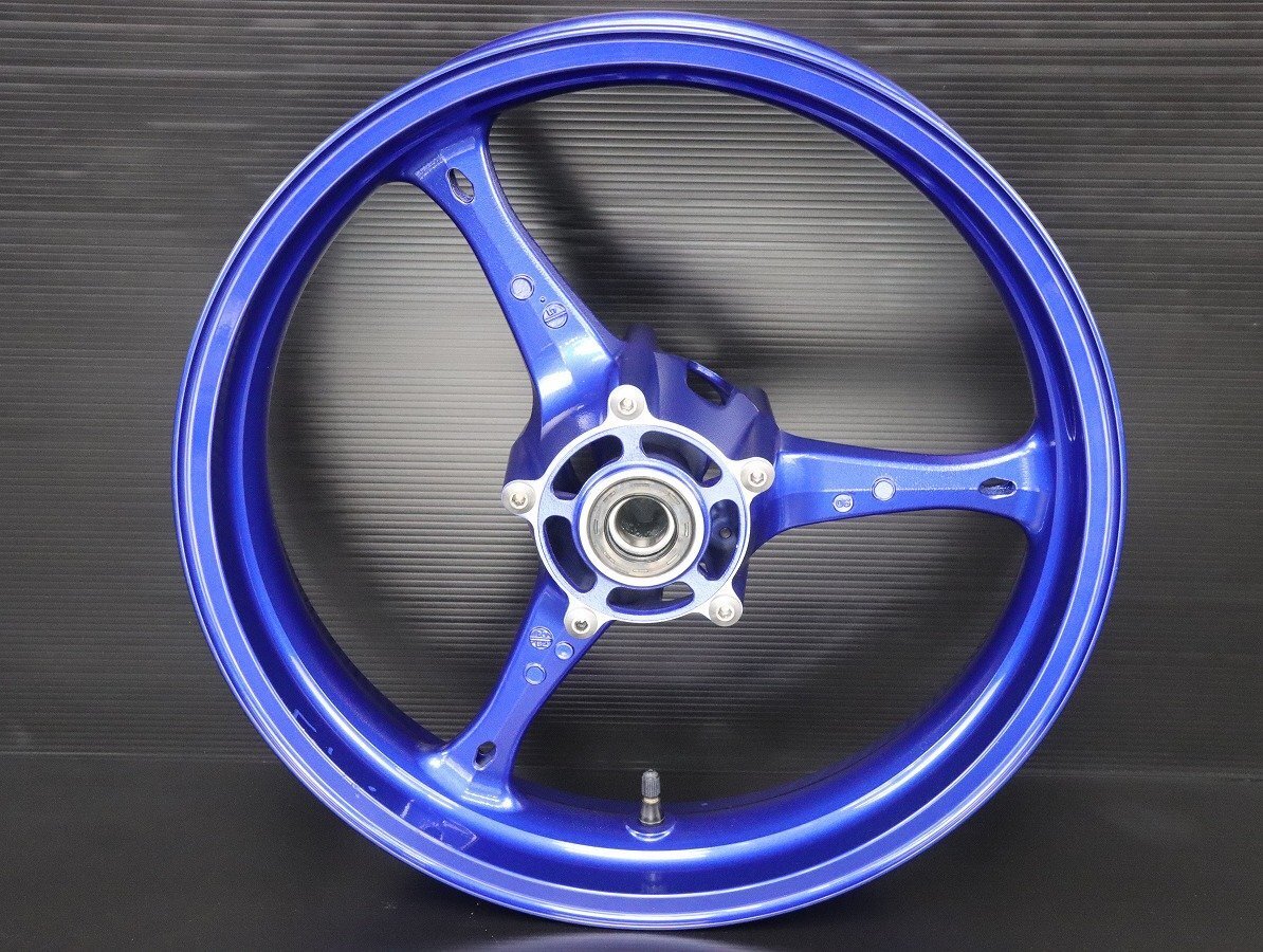 激安！GSX-R600純正フロントホイール！2006～2007/K6～K7/未走行新車外し/GSX-R750