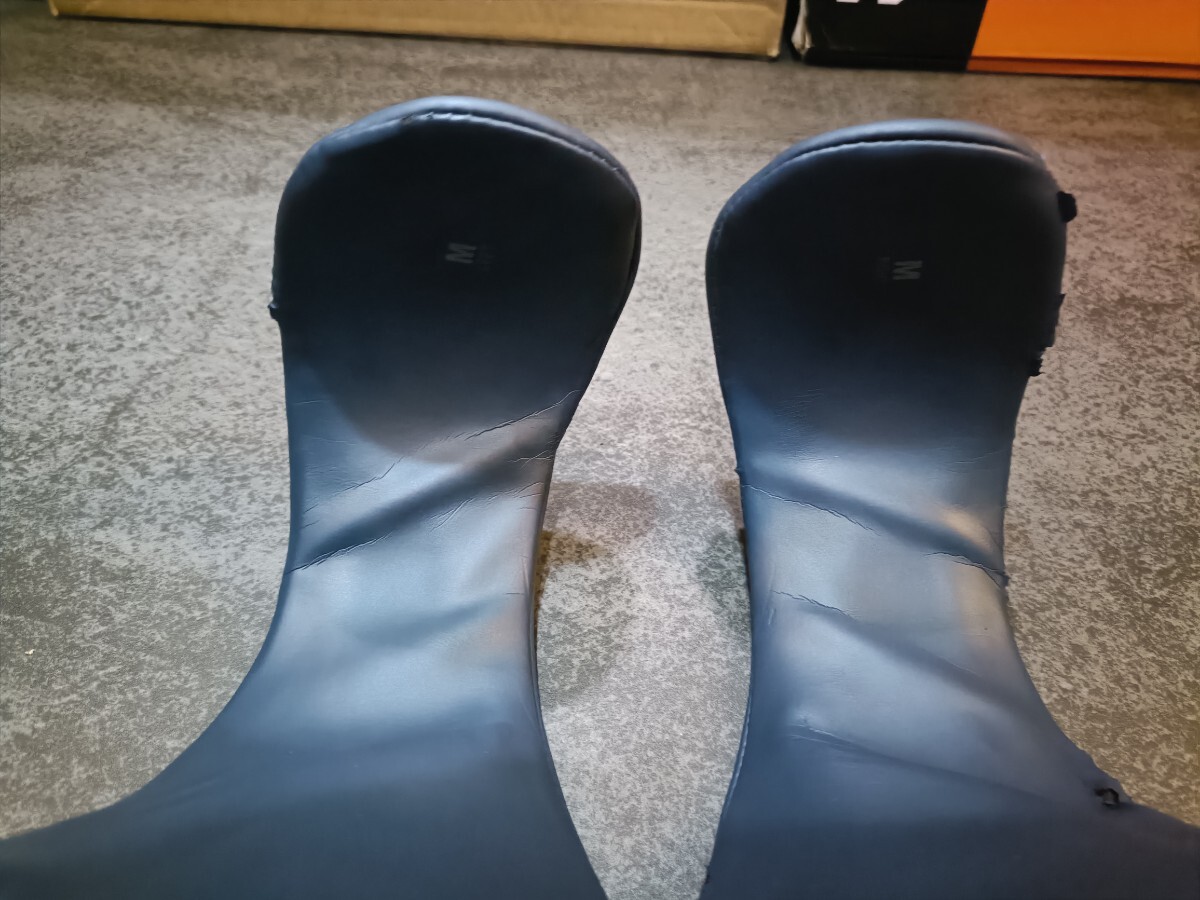 Mサイズ■BURTON MALAVITA アンクルストラップ 　ラチェット ダブルテイク　DT　 MISSION CUSTOM FREESTYLE