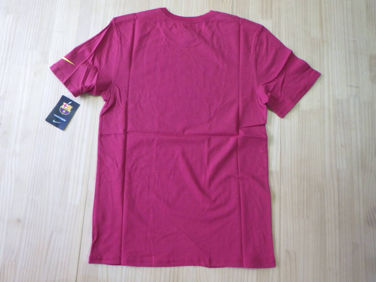 ナイキ　FCバルセロナ　Tシャツ　XLサイズ　エンジ