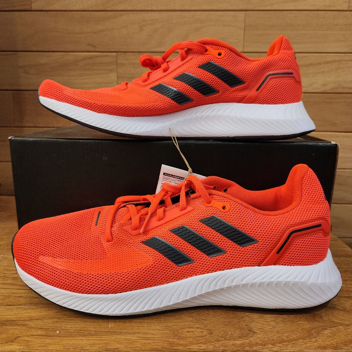 27cm 新品正規(guī)品 アディダス adidas CORERUNNER / コアランナー メンズ シューズ?靴 ランニングシューズ ソーラーレッド