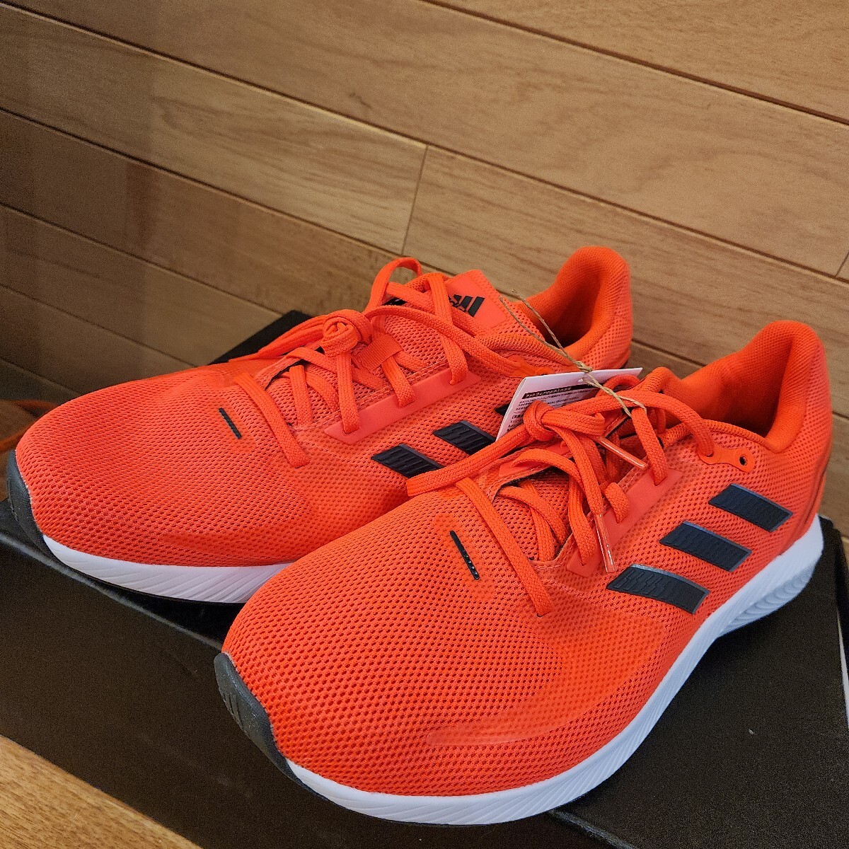 27cm 新品正規(guī)品 アディダス adidas CORERUNNER / コアランナー メンズ シューズ?靴 ランニングシューズ ソーラーレッド