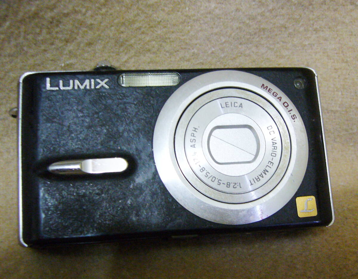 Panasonic　パナソニック　LUMIX DMC-FX9 コンパクトデジタルカメラ（ブラック）