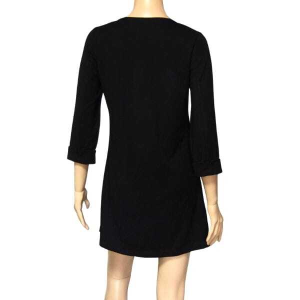  прекрасный товар / Talbots TALBOTS One-piece туника надпись М 9 номер соответствует чёрный черный женский осень-зима 7 минут рукав простой джерси материалы biju-