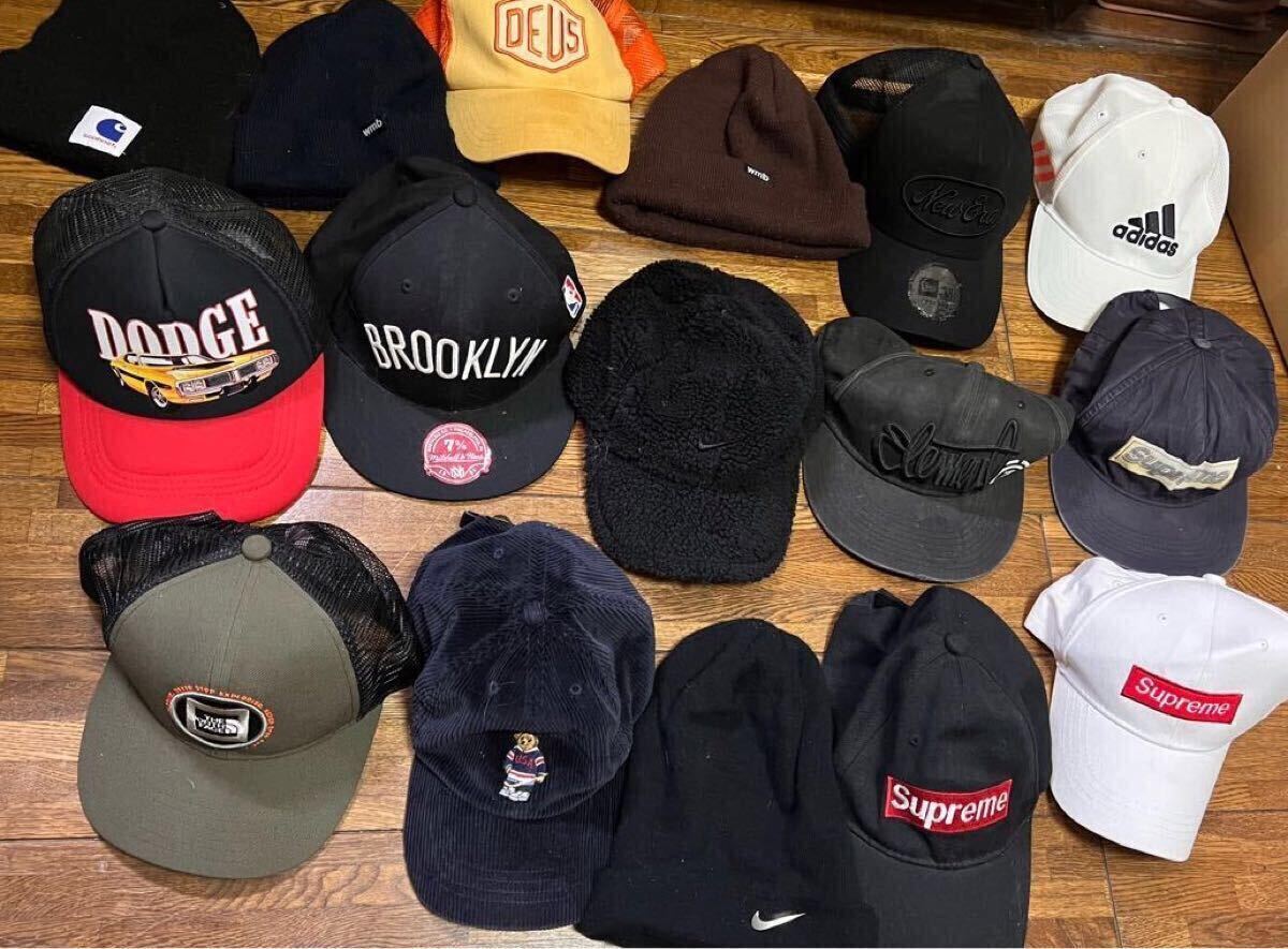 ブランド帽子　ナイキ supreme adidas ラルフローレン ノースフェイス