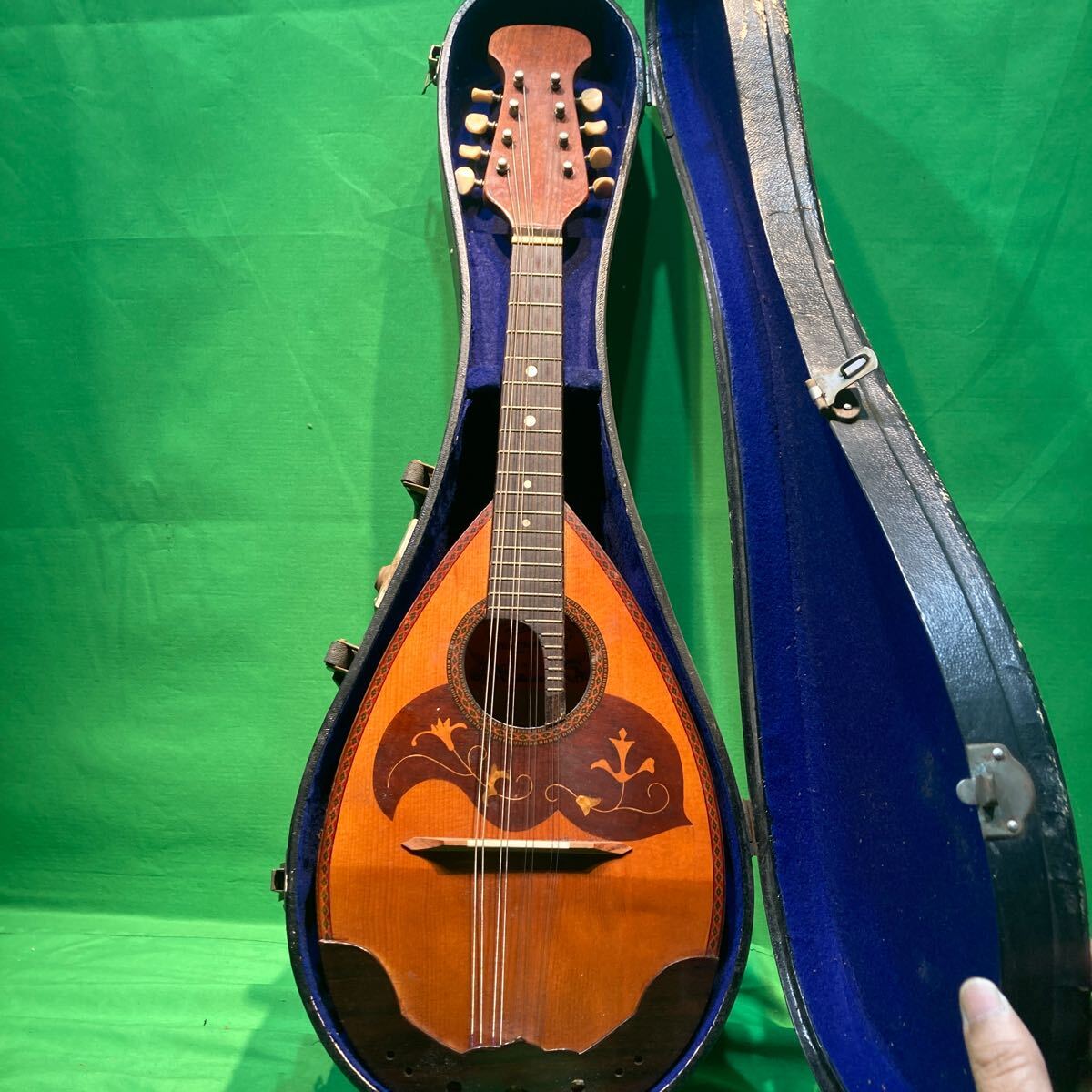 Arai mandolin No.75 アライ マンドリン モデルNo.75 楽器 弦楽器 ハードケース付 中古品