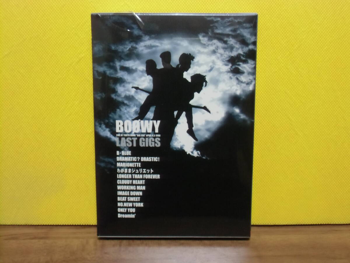 未開封☆BOOWY LAST GIGS～LIVE AT TOKYO DOME○ 氷室京介・布袋