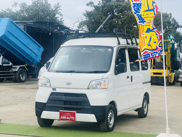 返金保証付:平成31年 ハイゼットカーゴ 2シーター ハイルーフ 4WD ルーフキャリア付