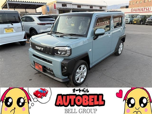【諸費(fèi)用コミ】:函館市/道南エリア 令和7年 ダイハツ タフト G ecoIDLE非裝著車 4WD スマートキー?プッ