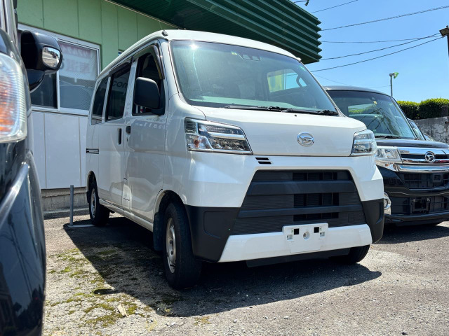 【諸費用コミ】:★福岡発★八女市★格安車★ 令和3年 ダイハツ ハイゼットカーゴ デラックス SAIII ハイルー