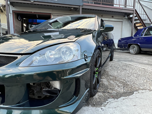 【諸費用コミ】:平成17年 ホンダ インテグラ フルエアロ 車高調(diào) RECARO NARDI WORK 走行距離106,000km ABA-DC5
