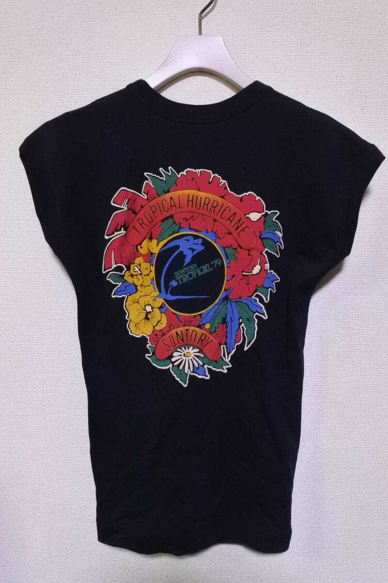 70's SUNTORY TROPICAL'79 Vintage Tee size S-M サントリー Tシャツ ビンテージ 当時物_画像6