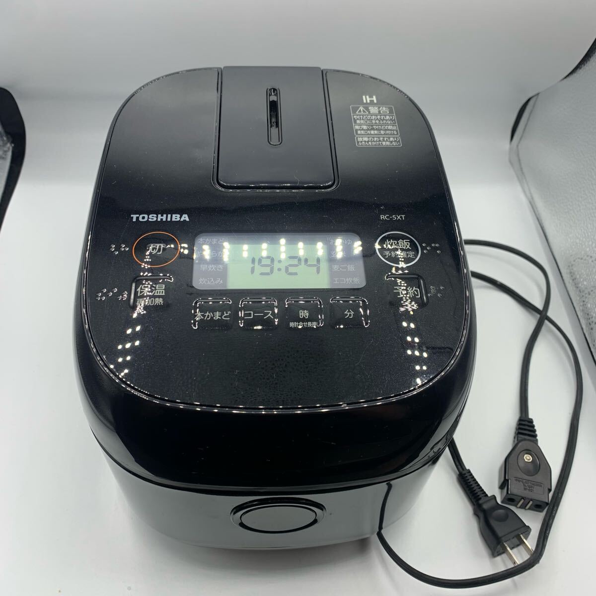 [ прекрасный товар ] Toshiba 2024 год RC-5XT рисоварка 3.TOSHIBA IH рисоварка черный 