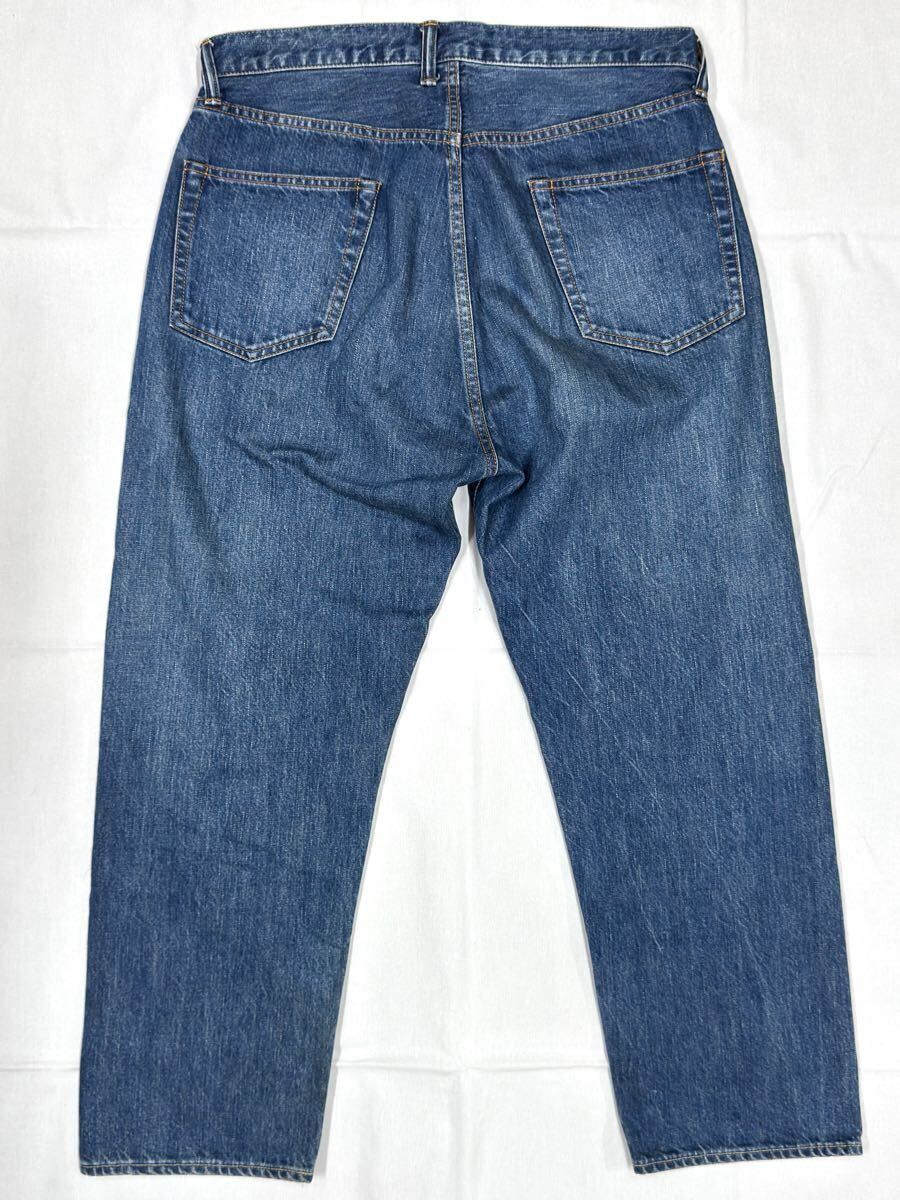 A.PRESSE Washed Denim Wide Pants アプレッセ ウォッシュド ワイド デニムパンツ AP-4002 インディゴ 32インチ