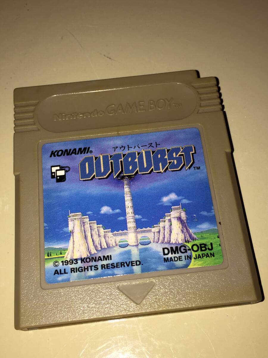 170サイズ詰め放題/未チェックジャンク扱い/ゲームボーイ、アウトバースト_画像1
