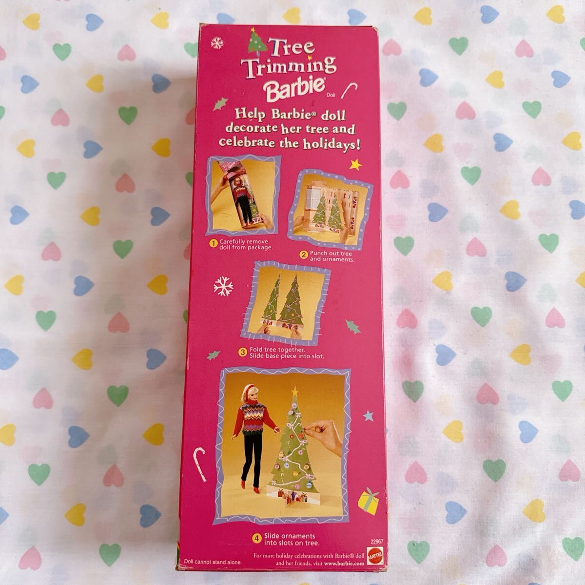 1998年 tree trimming Barbie ツリートリミングバービー　ビンテージバービー 