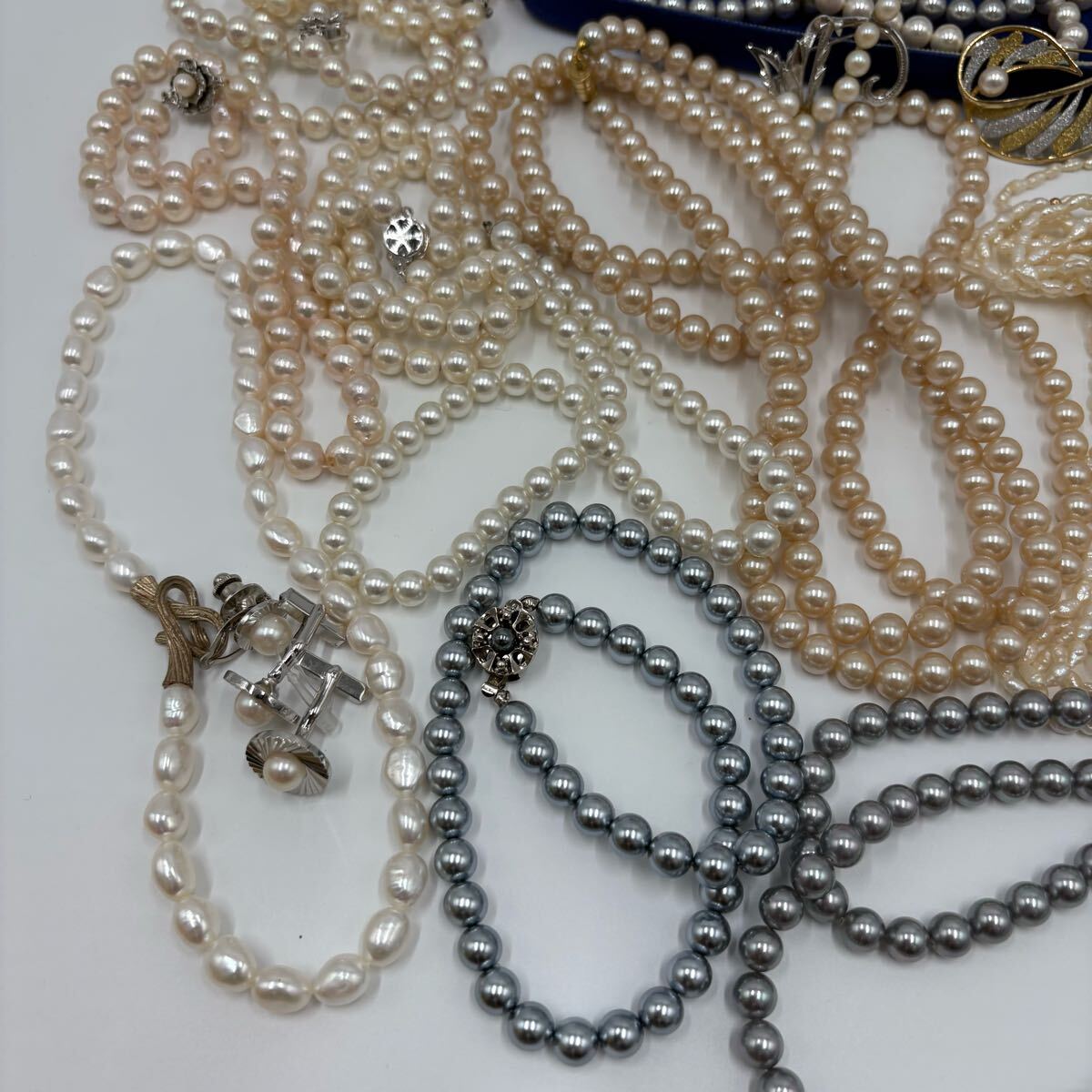 まとめ売り イミテーション パール 複数 △アクセサリー38 大量まとめて△イミテーションパール