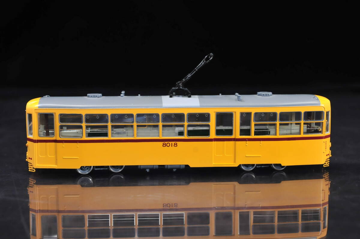 【鉄道模型】　ノスタルジック?トロリー?ラインズ　東京都電　8000形　Aタイプ　8018　ムサシノモデル　元箱　03404069-1