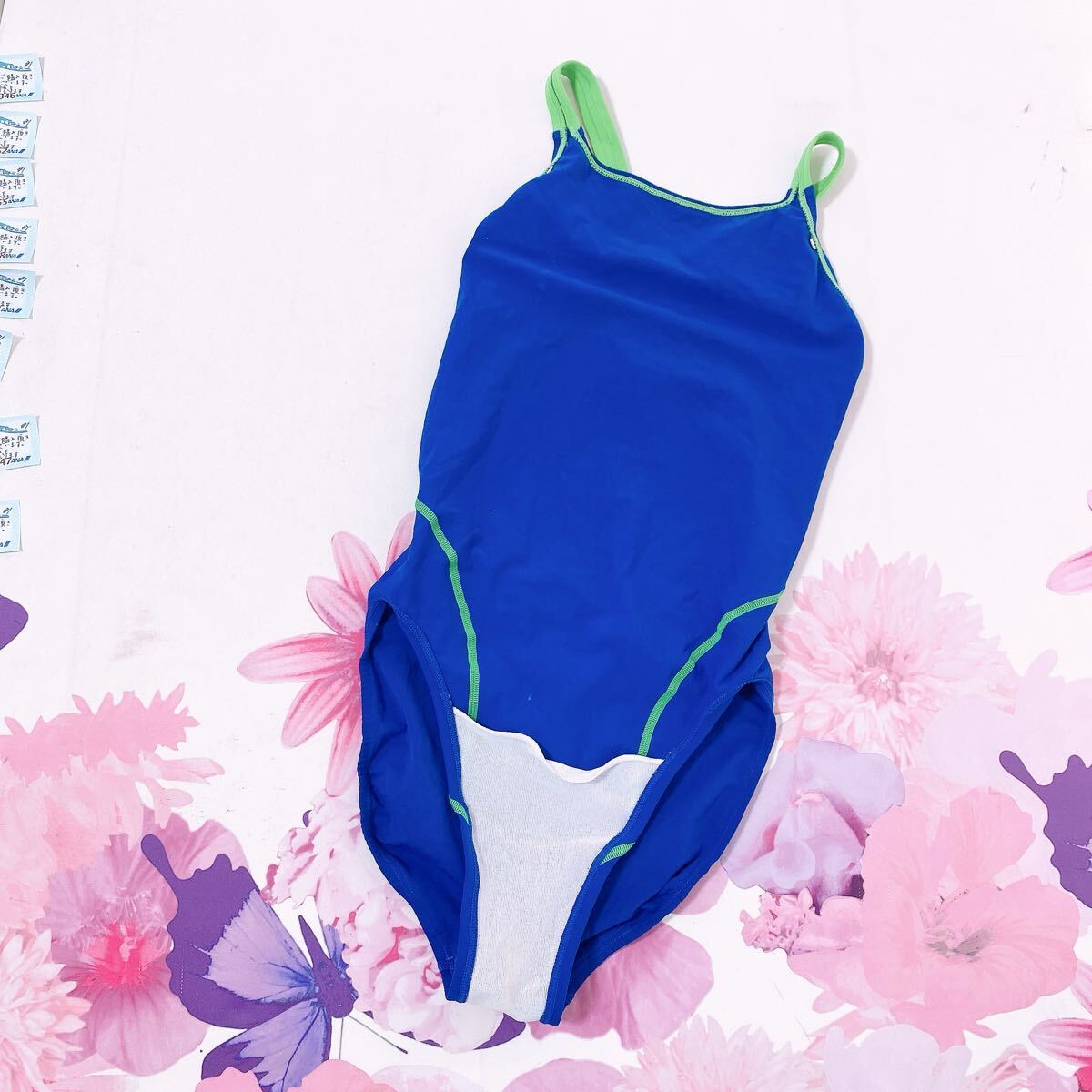 357 SPEEDO 競泳水著　ハイレグ　競泳　水著　ワンピース　スイムウエア　整理品　Lサイズ