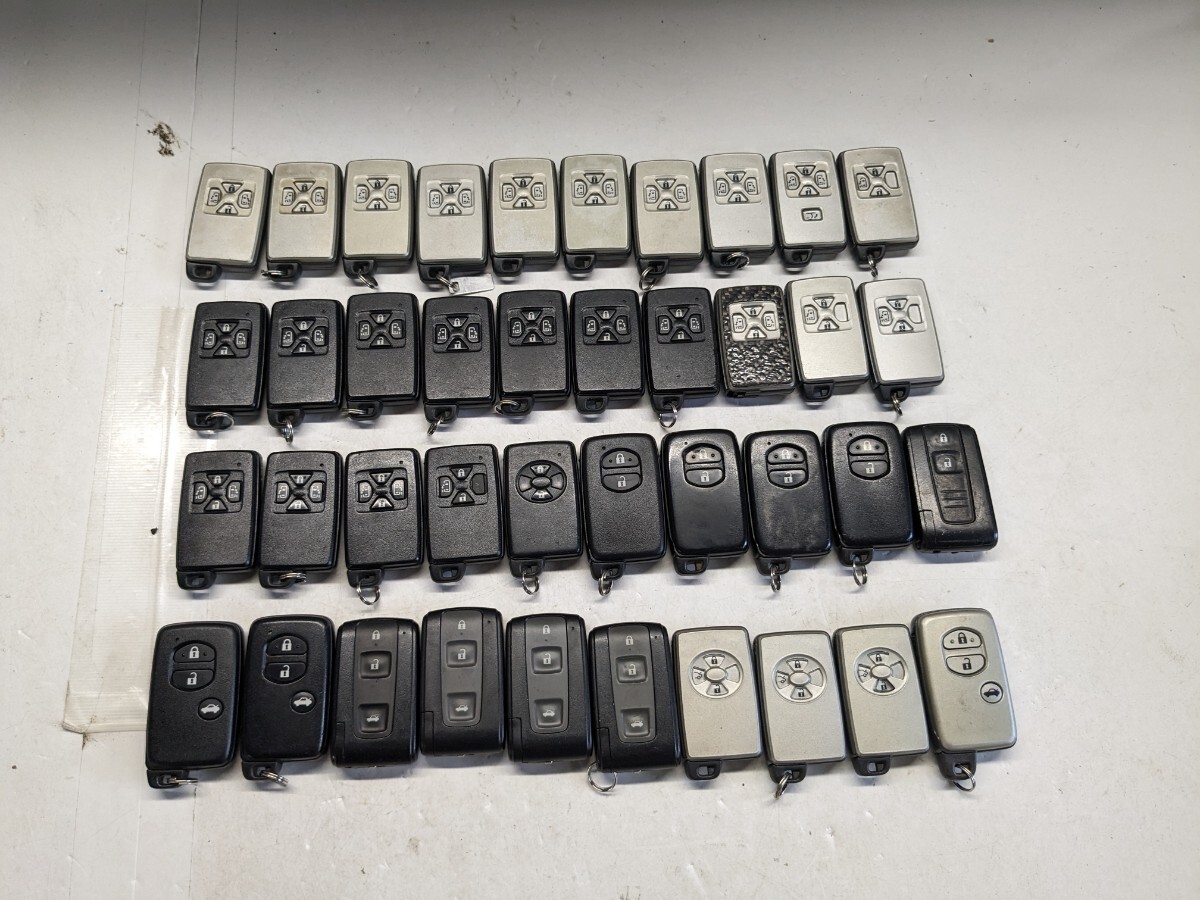 ジャンク トヨタ キーレス スマートキー 40個(gè) 車種いろいろ 業(yè)者向け
