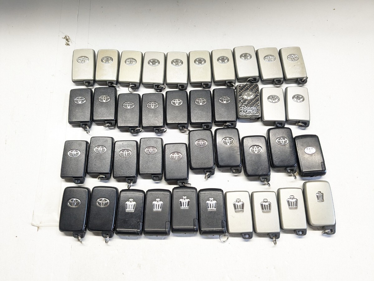 ジャンク トヨタ キーレス スマートキー 40個(gè) 車種いろいろ 業(yè)者向け