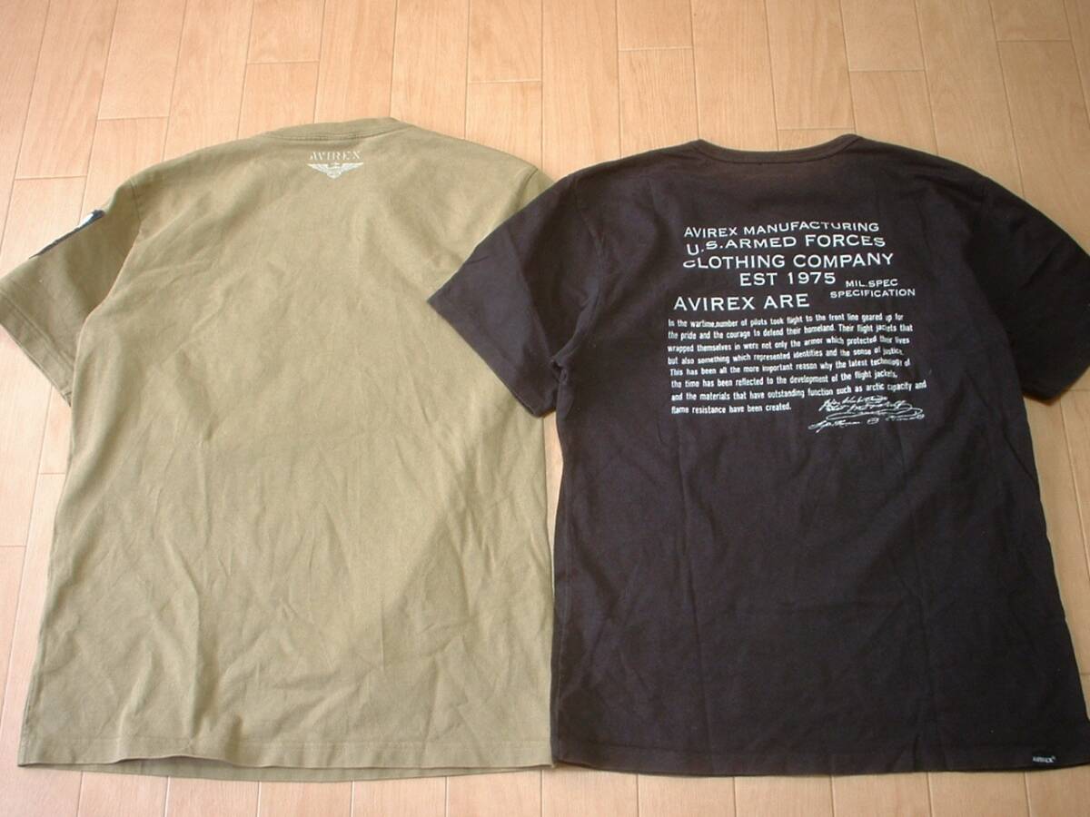 即戦力2著セットAVIREX USAミリタリーTシャツXLカーキグリーン黒ブラックXL正規(guī)アビレックスU.S.AIR FORCEファティーグUSAFMA-1CWU-45PL-2B