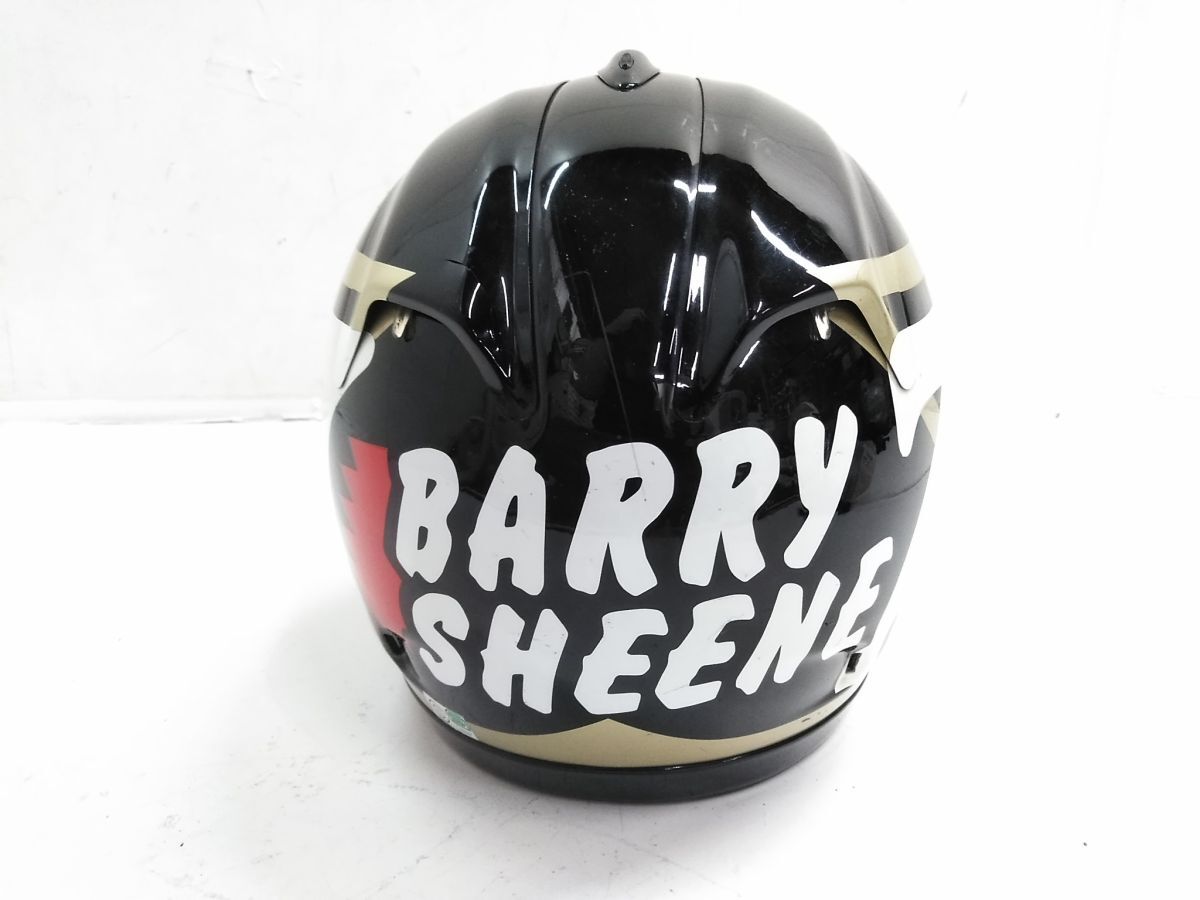 ?Arai アライ RX7 BarrySheene バリー?シーン 59?60cm T8133-1997 フルフェイス ルメット レプリカ バイク 収納袋 0607-4C @100?