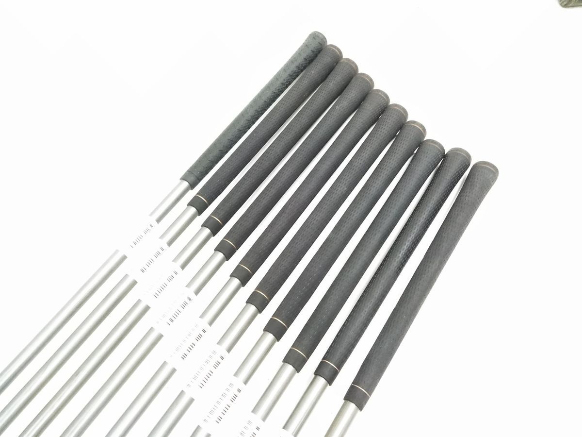 ?10本セット HONMA ホンマ LB-606 H＆F CAVITY 3I-11I /S アイアン カーボンシャフト FLEX-R-1 黒モグラ 星1 0616-46N @160 ?