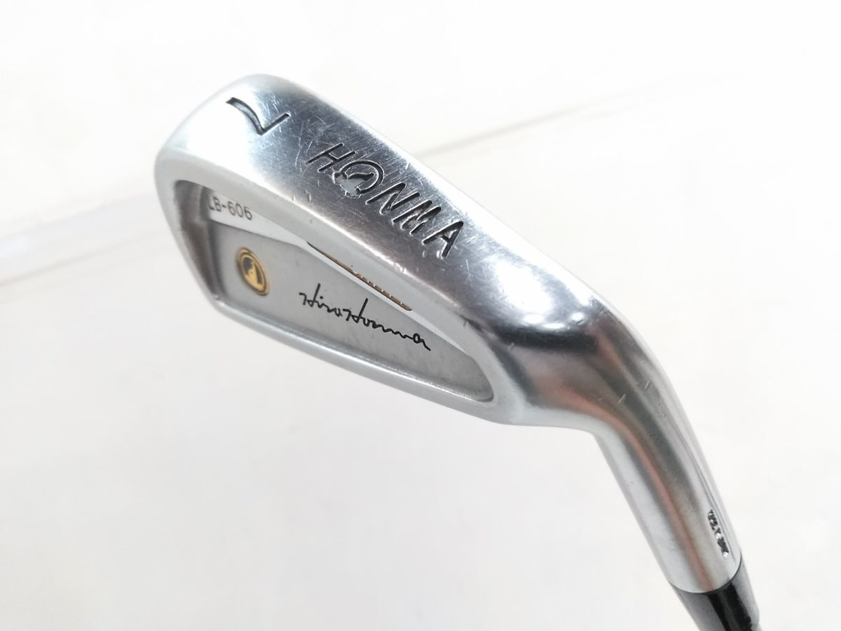 ?10本セット HONMA ホンマ LB-606 H＆F CAVITY 3I-11I /S アイアン カーボンシャフト FLEX-R-1 黒モグラ 星1 0616-46N @160 ?