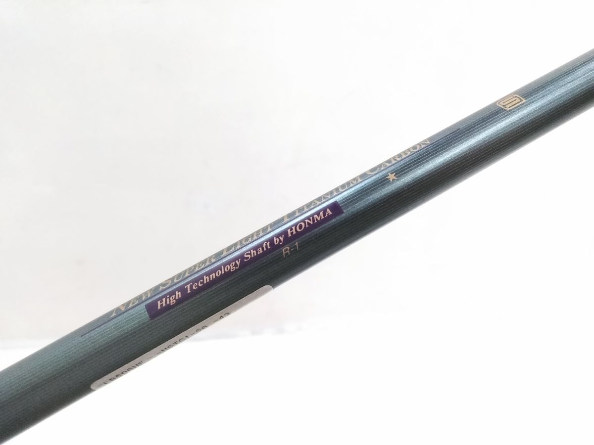 ?10本セット HONMA ホンマ LB-606 H＆F CAVITY 3I-11I /S アイアン カーボンシャフト FLEX-R-1 黒モグラ 星1 0616-46N @160 ?