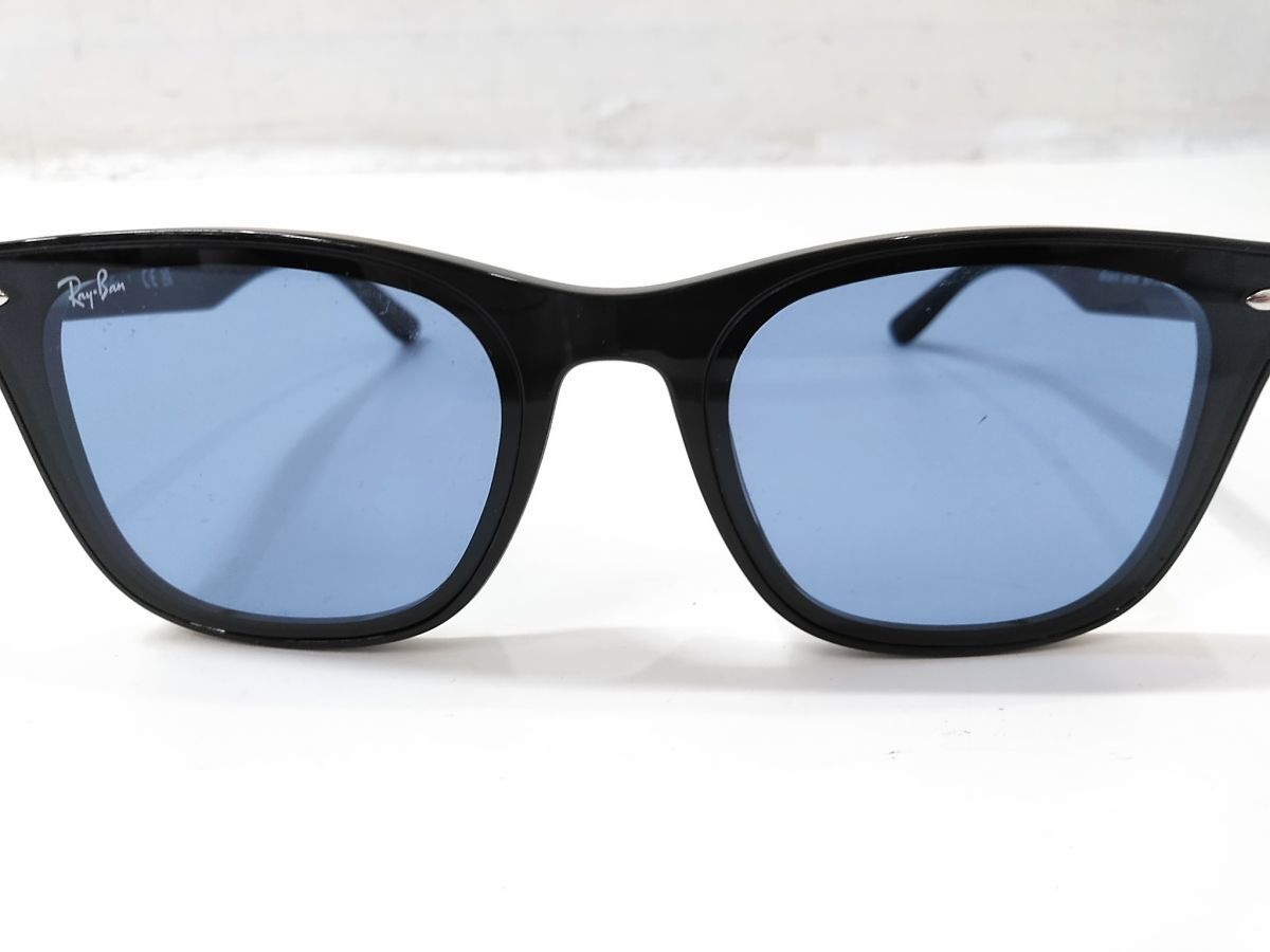 ◆ RayBan レイバン サングラス RB4391D クリアブルー ケース/付屬品付き フレームシェイプ スクエア 0616-310A @60◆
