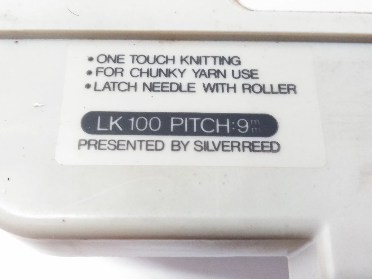 *SILVER REED серебряный Lead Amimumemo вязальная машина LK100 PITCH:9mm изначальный с коробкой 0621-37 @160*