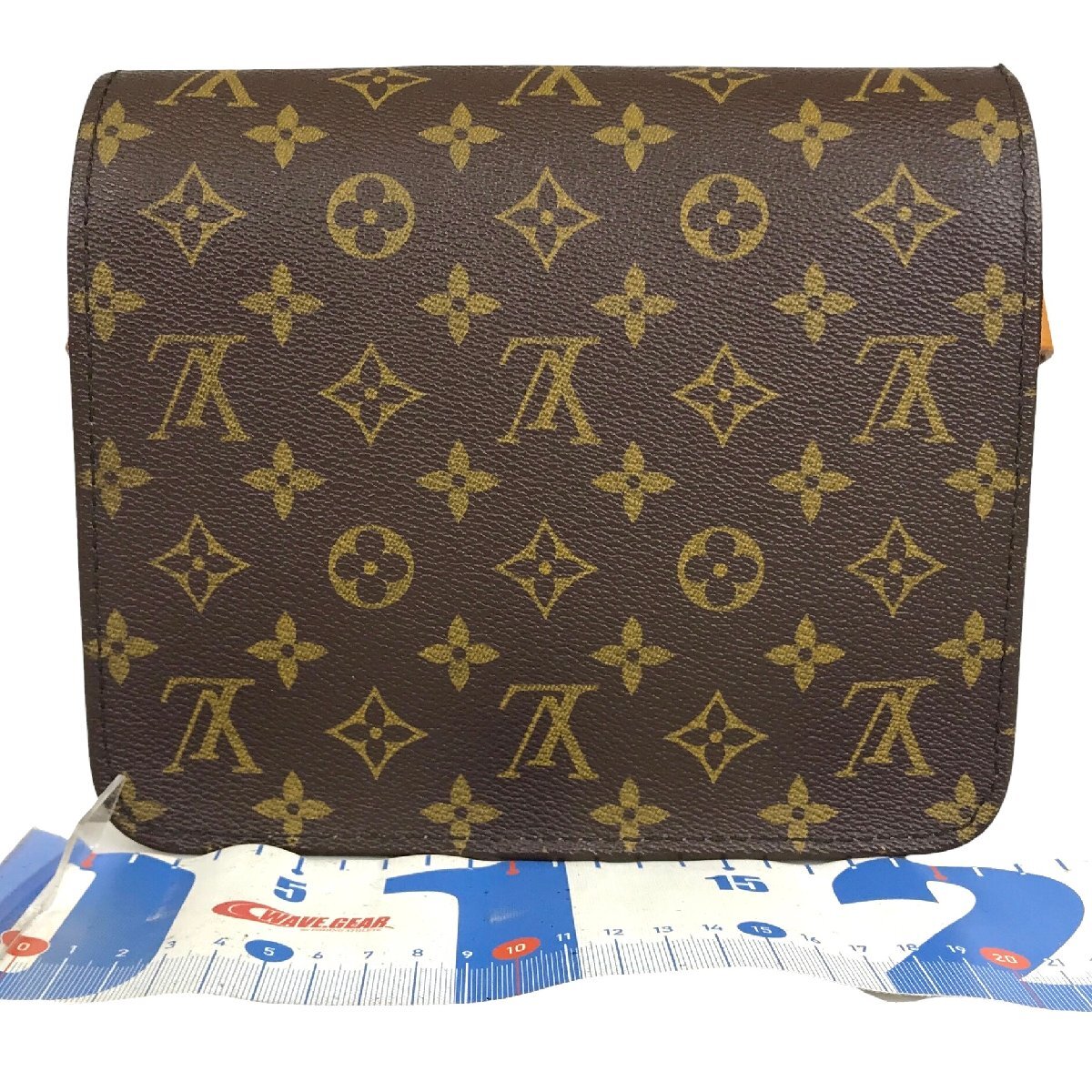 【1円～】 ルイヴィトン Louis Vuitton バッグ ショルダーバッグ モノグラム カルトシエールMM M51253 ブラウン レザー 中古