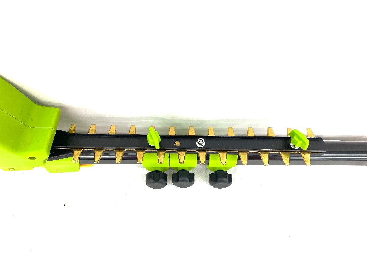 S59 動(dòng)作確認(rèn)済み MAGIC TRIMMER マジックトリマー KM-30 電動(dòng)植木バリカン コードレス 伸縮 庭木 剪定 バッテリー式 刈払機(jī) 草刈機(jī)