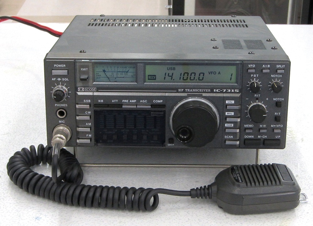 ICOM アイコム IC-731S HF トランシーバー 無線機器 10W(固定