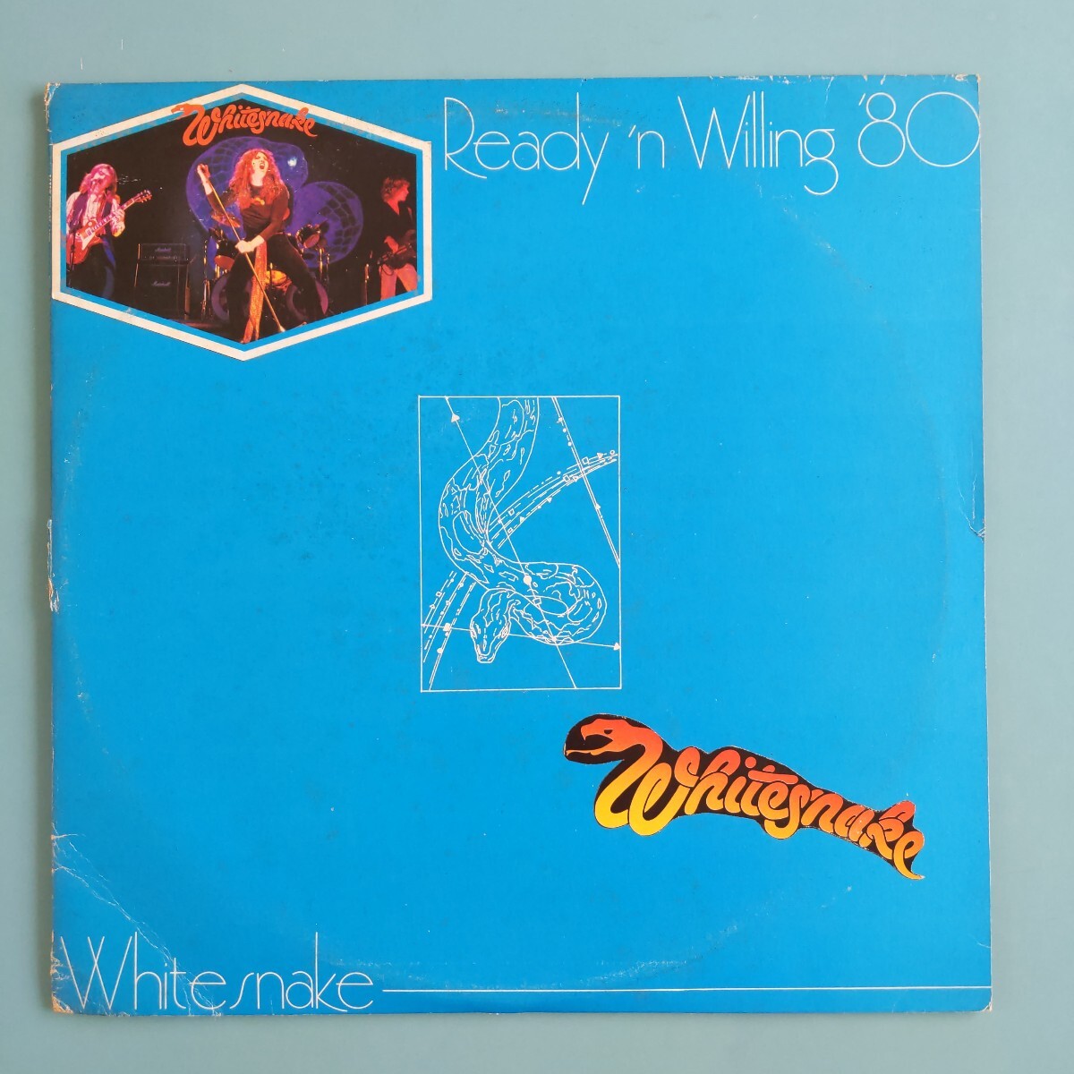 【Boot盤/試聴済2LP】Whitesnake『Ready'n Willing '80』ホワイトスネイク★1980年4月に來日した東京公演模様の録音か?