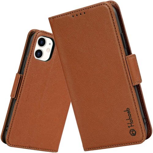 iphone 11 ケース 手帳型 アイフォン11ケー hosb 6.1 inch iPhone11 用ブラウン 315