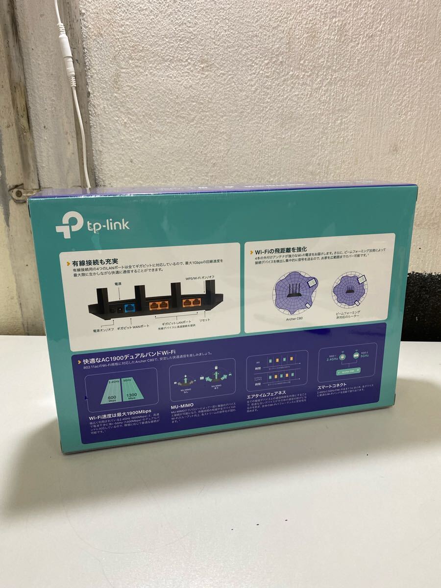 kj1710 [ не использовался нераспечатанный ]TP-Link Archer A6 MU-MINO двойной частота Wi-Fi маршрутизатор 