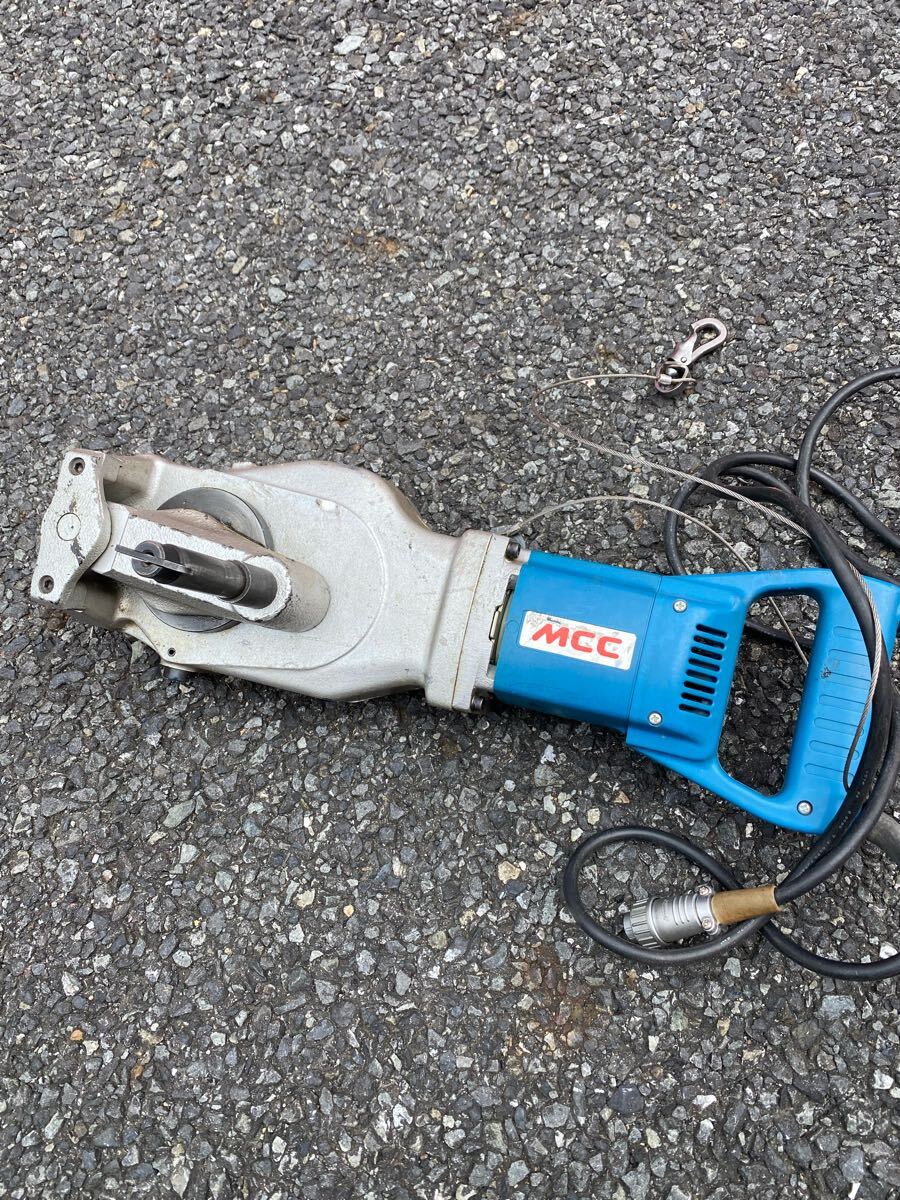 j1746 MCC 松坂鉄工所 電動パイレン ラッカル100 EPW0100 水道工事?管工事 現(xiàn)狀品