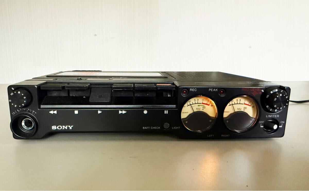 【動(dòng)作品】SONY ソニー ポータブルカセットレコーダー デンスケ TC-D5M