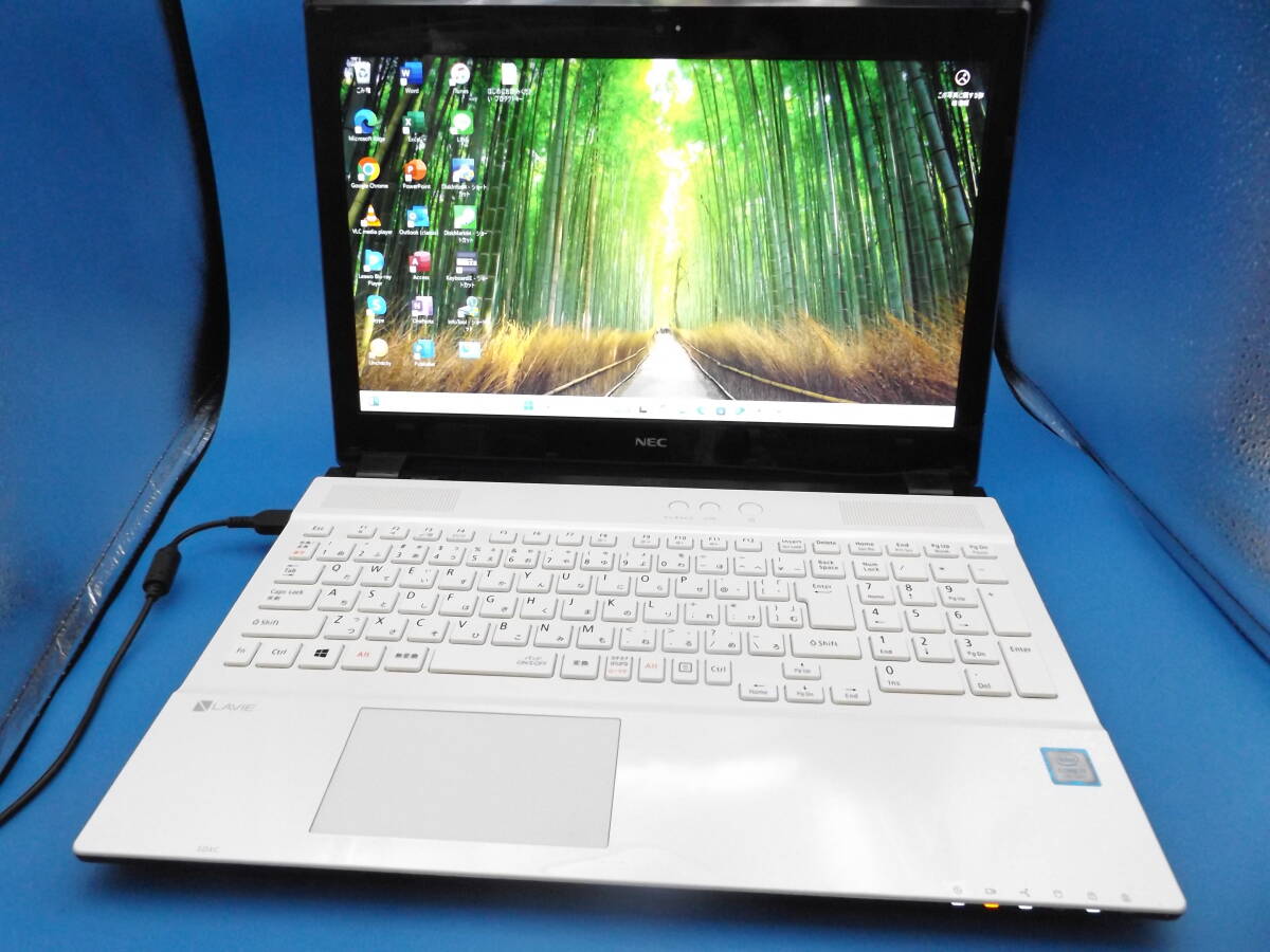 新品SSD1TB（1000GB）★Win11 Ver.24H2★第7世代Core i7★NEC LaVie NS600/G★Bluetooth★メモリ8GB★Office2021★Webカメラ★DVDマルチ