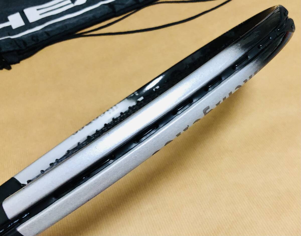 極美品 HEAD intelligence i.S9 OS ヘッド インテリジェンス アイ.エス9 オーバーサイズ シニア/ダブルス 未使用元グリップ交換済み_画像8