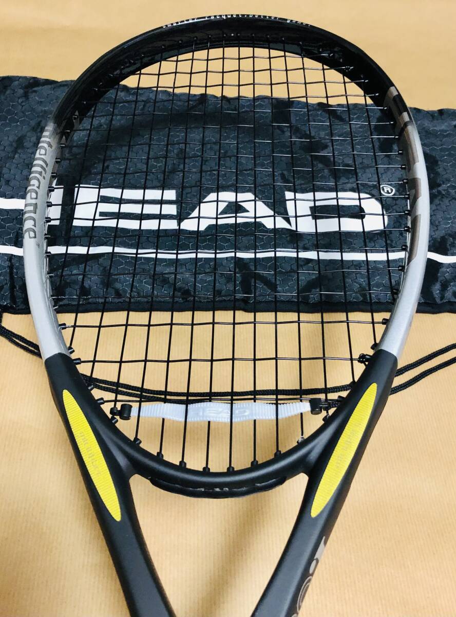 極美品 HEAD intelligence i.S9 OS ヘッド インテリジェンス アイ.エス9 オーバーサイズ シニア/ダブルス 未使用元グリップ交換済み_画像3